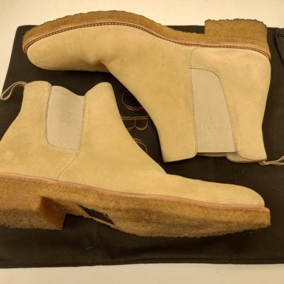 ORO Mens Classic Tan Chelsea Boots $325 main image 2